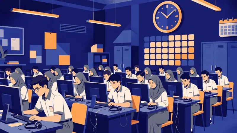 TKA 2026: 4,2 Juta Murid Terdaftar, Ujian Digelar Akhir Oktober
